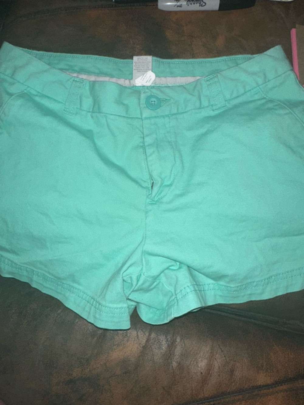 bcg Seafoam High-Waist Casual Shorts